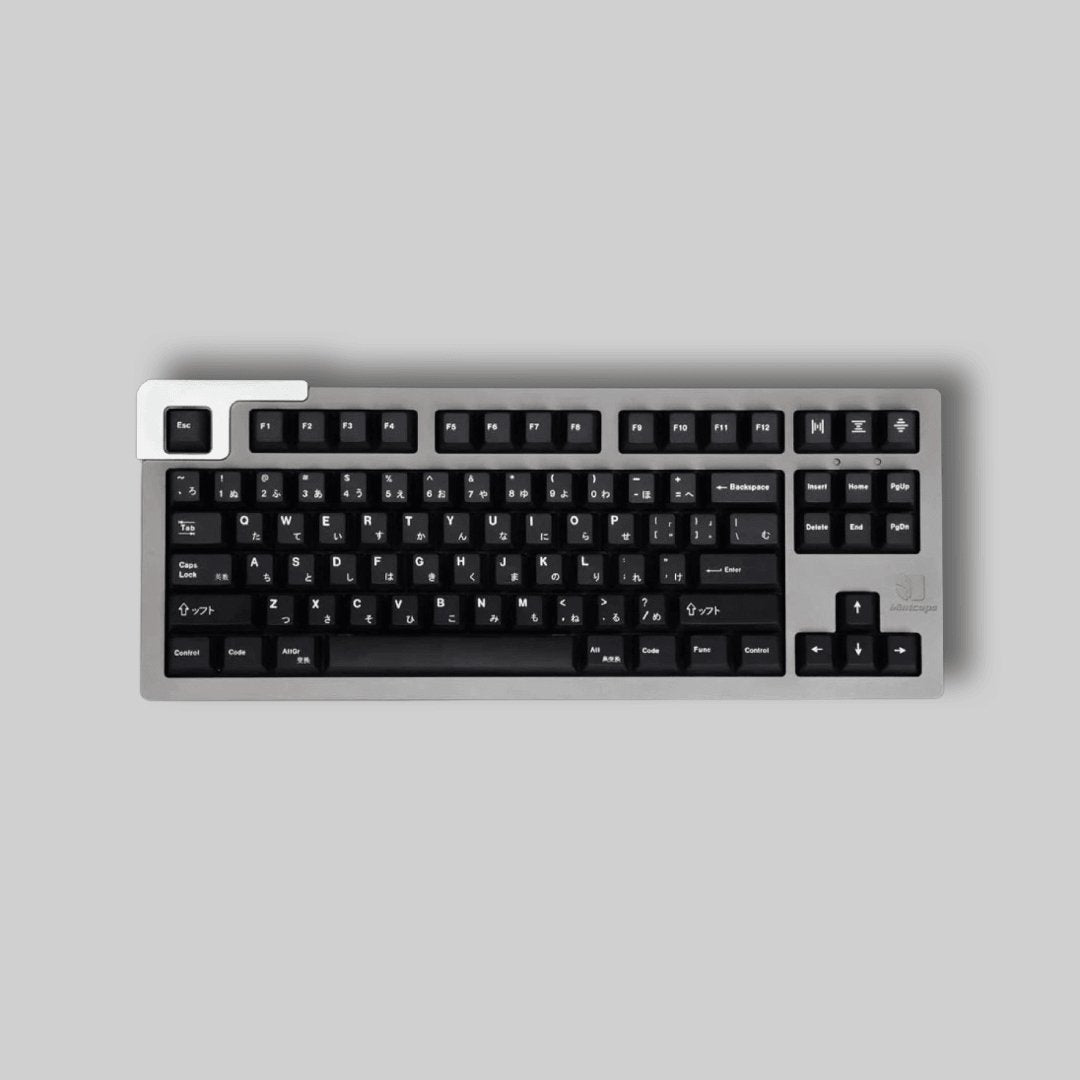 Ascend Japanese Black Minimalist Keycaps - Ascend Keyboards