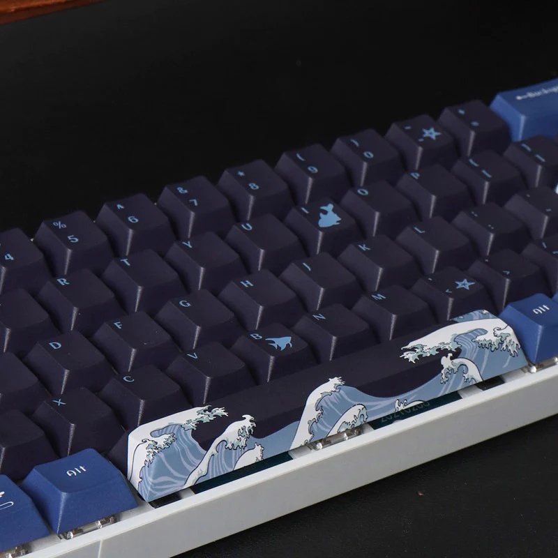 Black Coral Sea Keycap Set - Ascend Keyboards