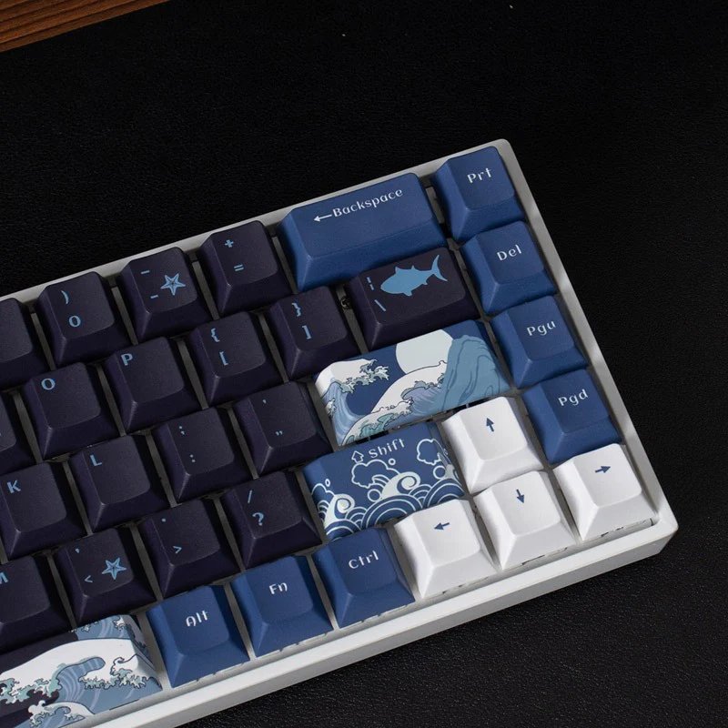 Black Coral Sea Keycap Set - Ascend Keyboards