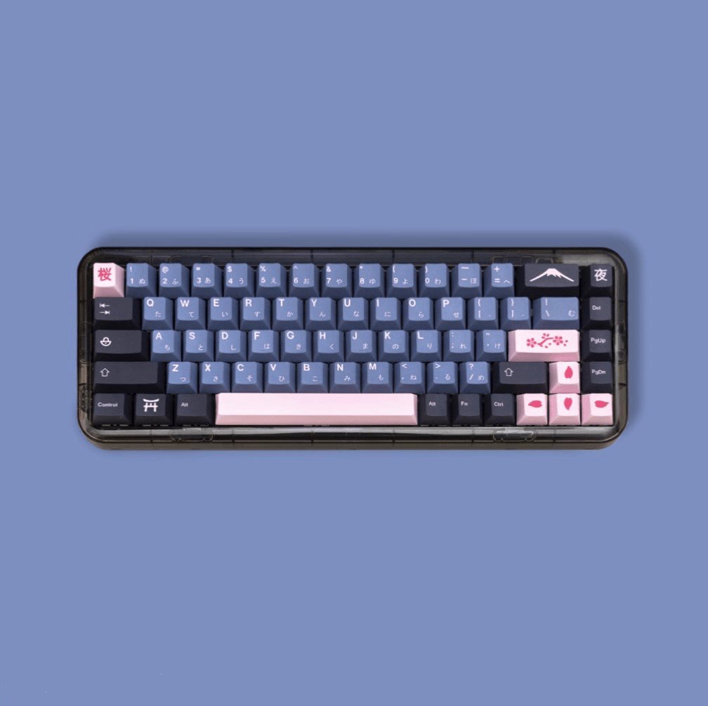 Dusk Sakura Keycap Set - Ascend Keyboards