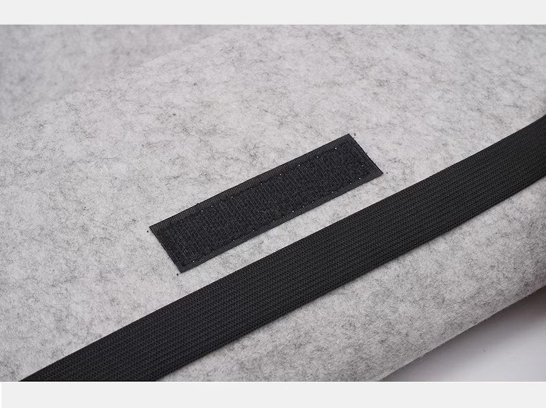 Grey Wool Felt Mechanical Keyboard Case - Ascend Keyboards