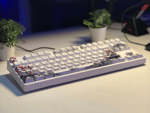 Plum Blossom Keycap Set - Ascend Keyboards