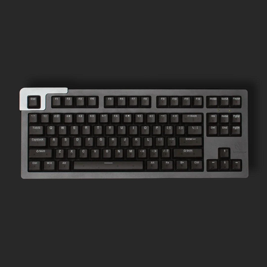 Clear Grey Glacier Keycaps Set - Ascend Keyboards