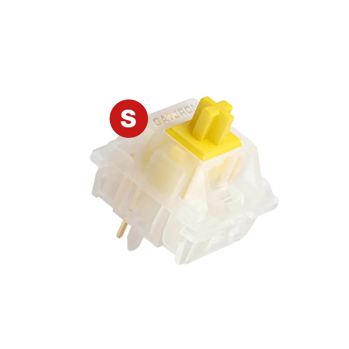 Sample Gateron Milky Yellow Pro Switches - Ascend Keyboards